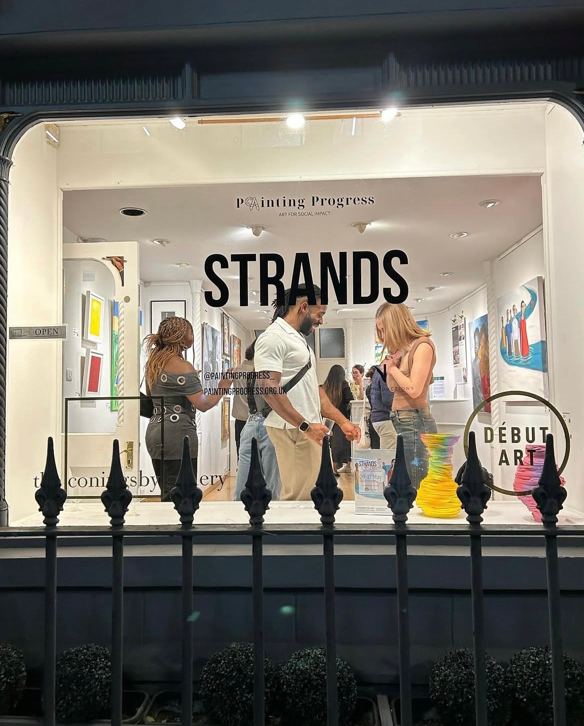 Strand exhibition, 9 May